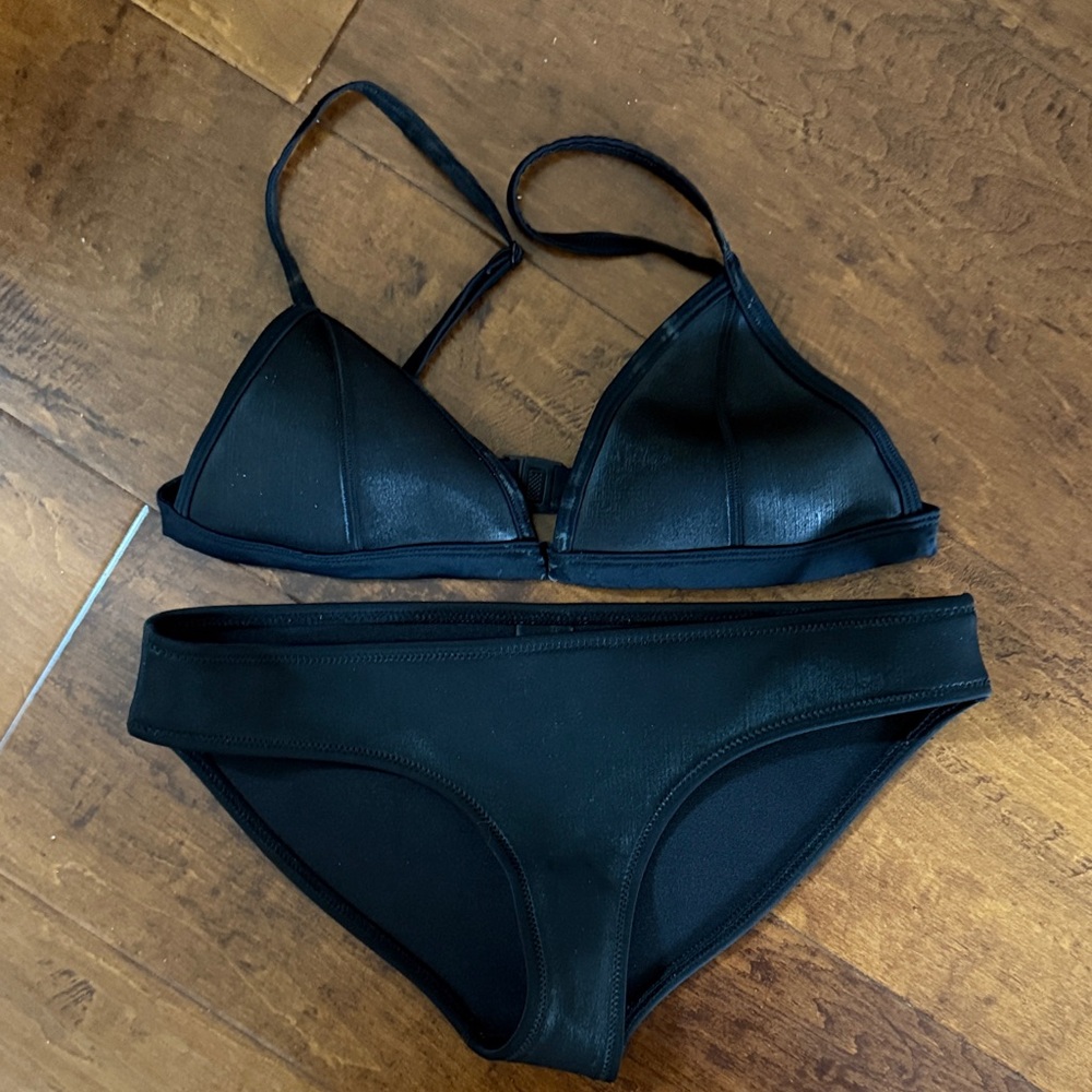 Triangl Black Women's Bikini Set
